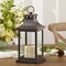 LED Decorative Lanterns - Set of 12 - Kate Aspen Cooper Vintage Rustic Home Décor Lantern Tabel Centerpiece for Wedding, Bridal Shower, Anniversary Party - Hampton